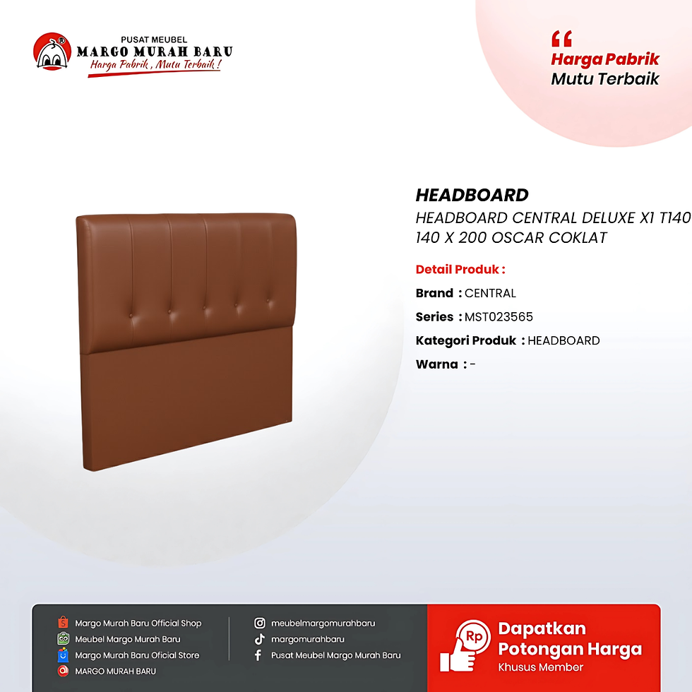 Thumbnail: HEADBOARD CENTRAL DELUXE X1 T140