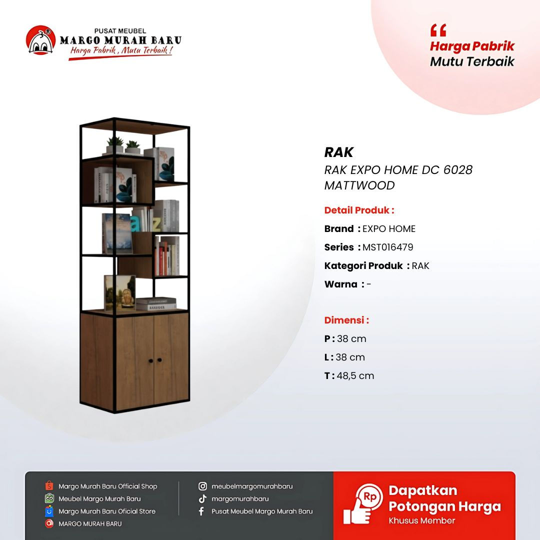 RAK EXPO HOME DC 6028 MATTWOOD