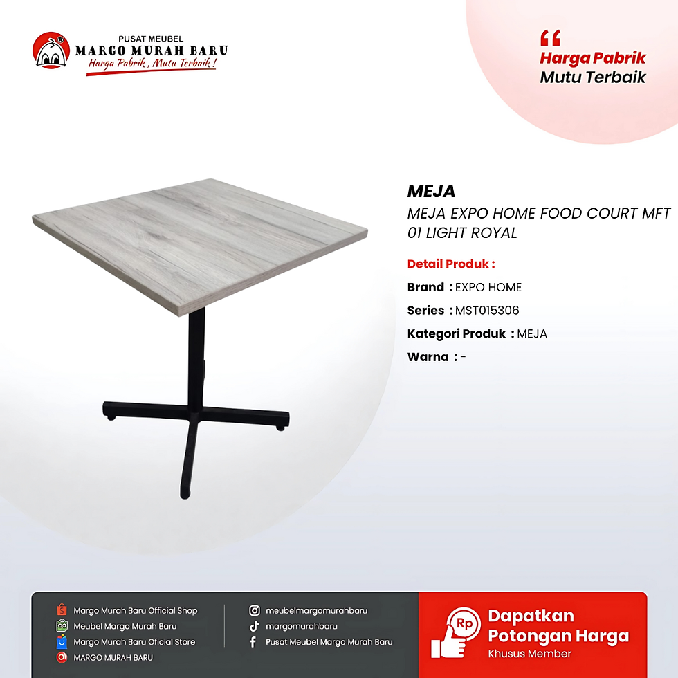 Thumbnail: MEJA EXPO HOME FOOD COURT MFT 01