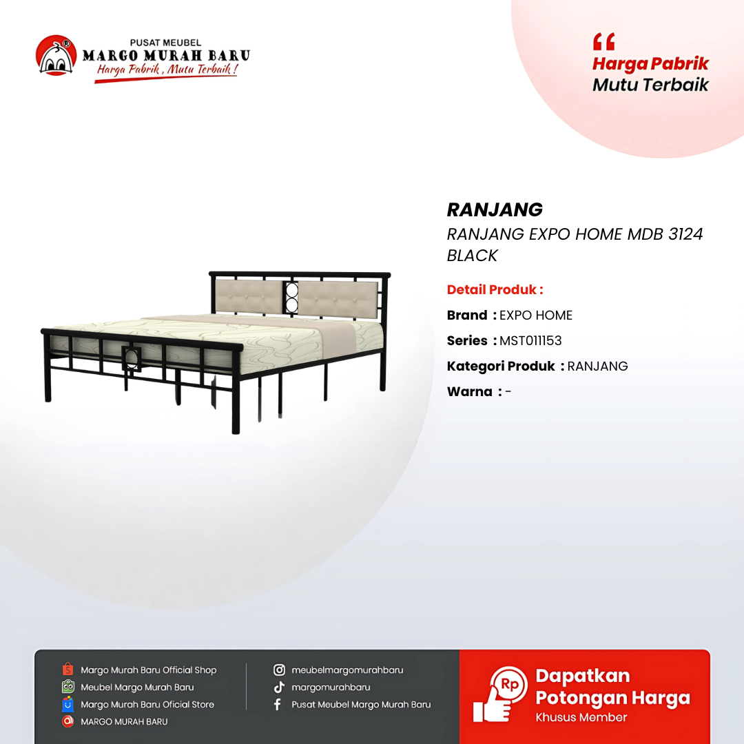 RANJANG EXPO HOME MDB 3124 BLACK