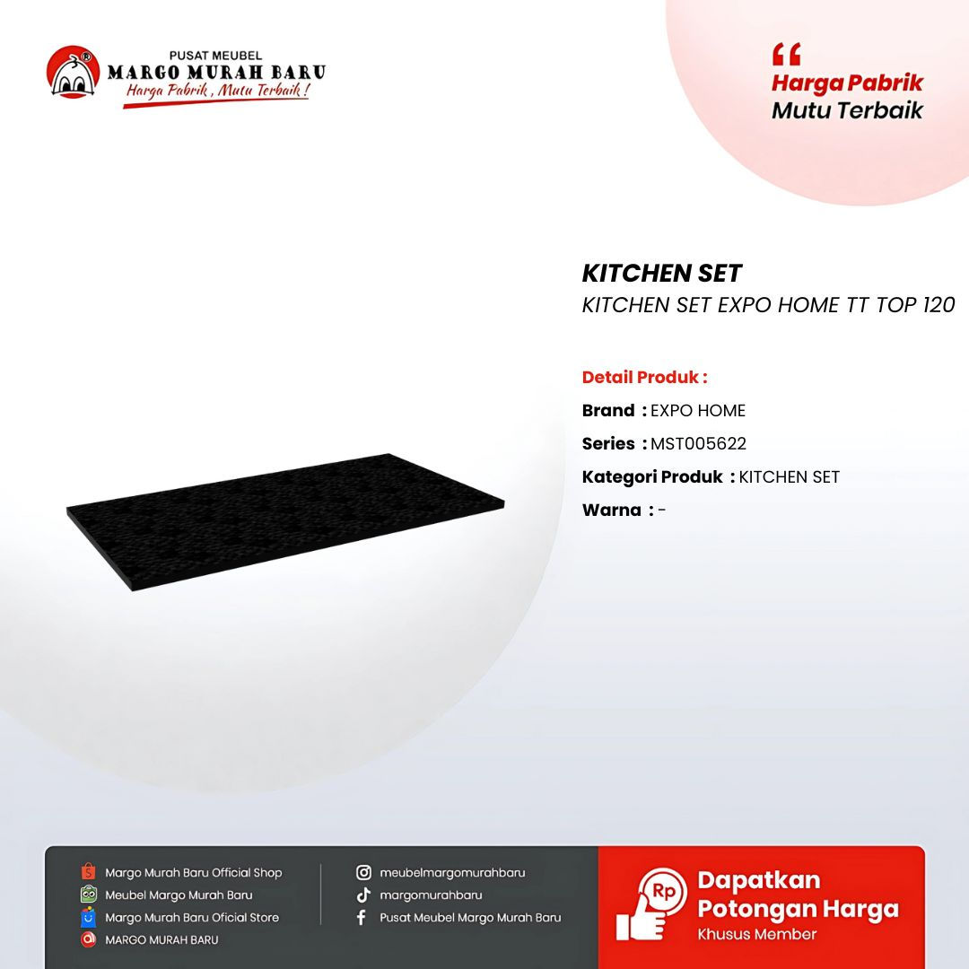 KITCHEN SET EXPO HOME TT TOP 120