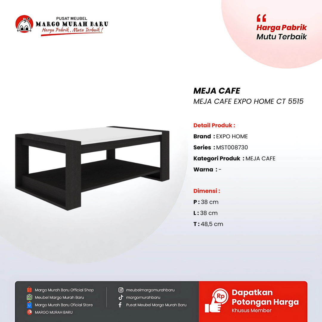 MEJA CAFE EXPO HOME CT 5515