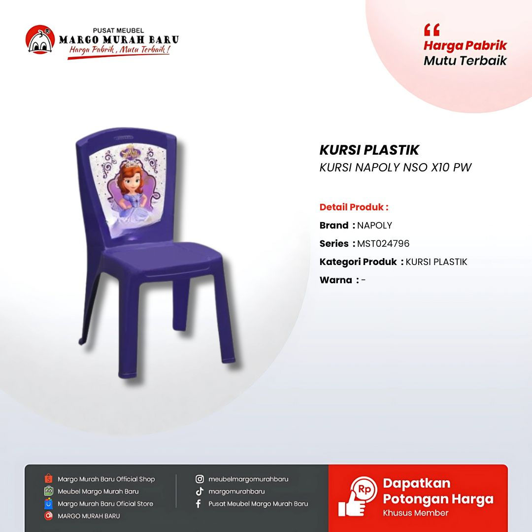 KURSI NAPOLY NSO X10 PW