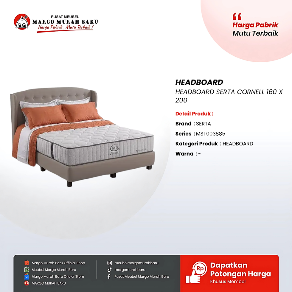Thumbnail: HEADBOARD SERTA CORNELL