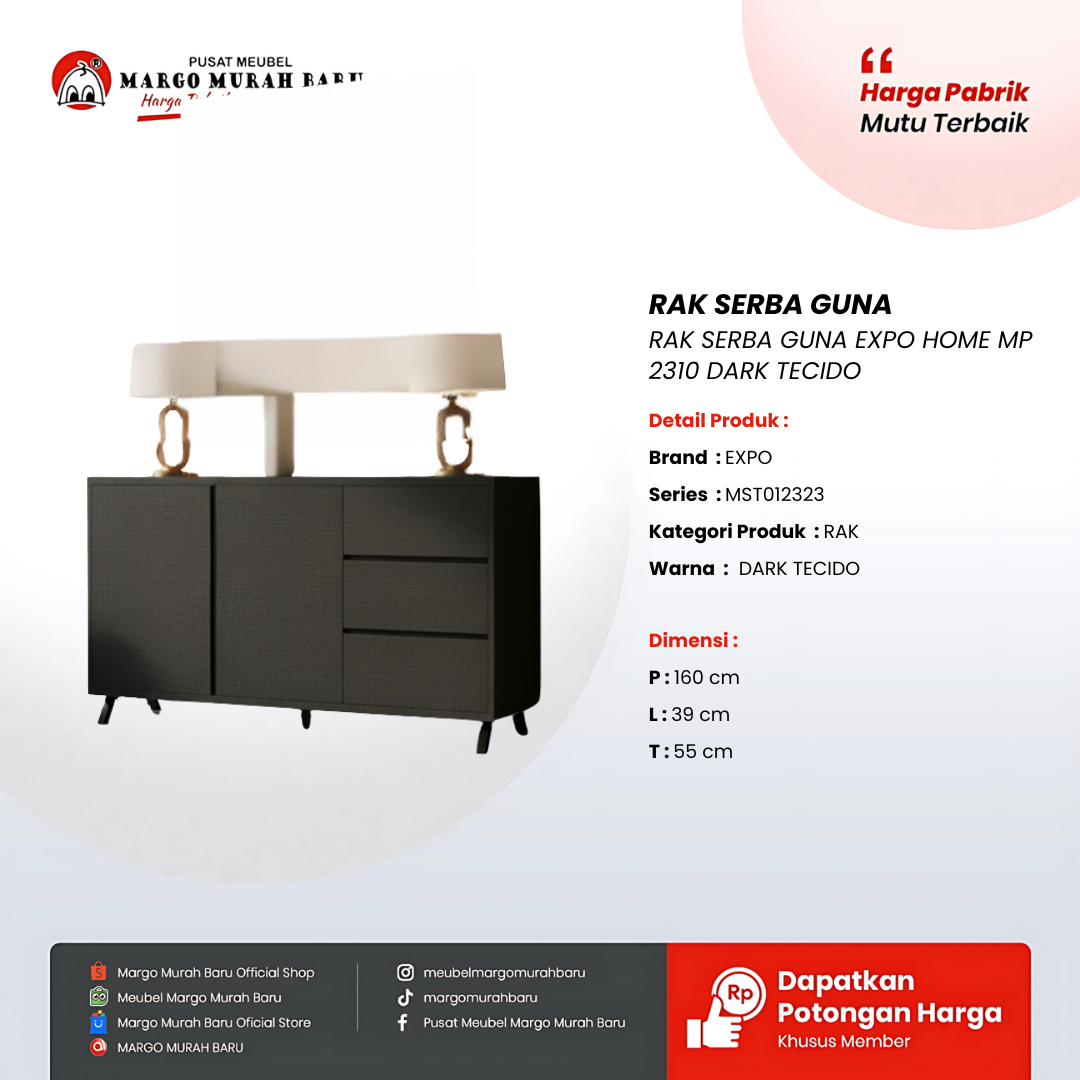 RAK SERBA GUNA EXPO HOME MP 2310