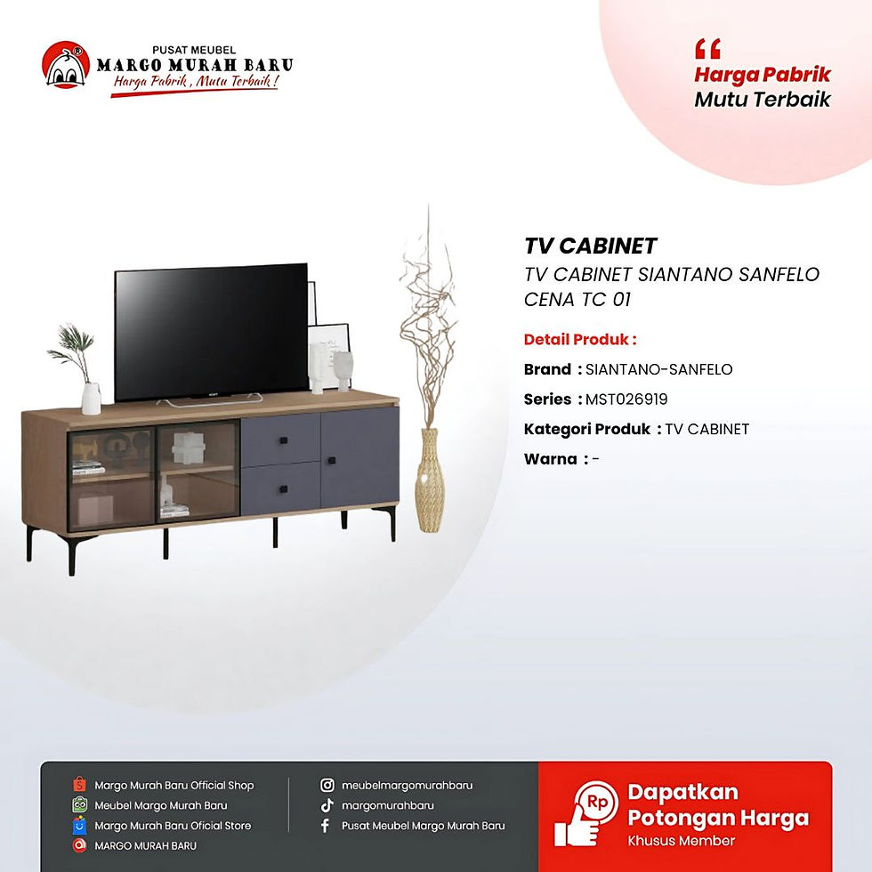 TV CABINET SIANTANO SANFELO CENA TC 01