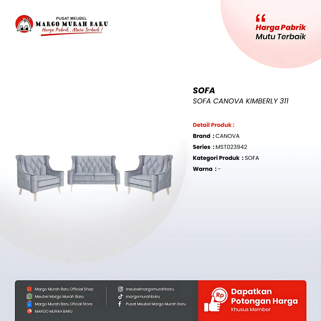 SOFA CANOVA KIMBERLY 311