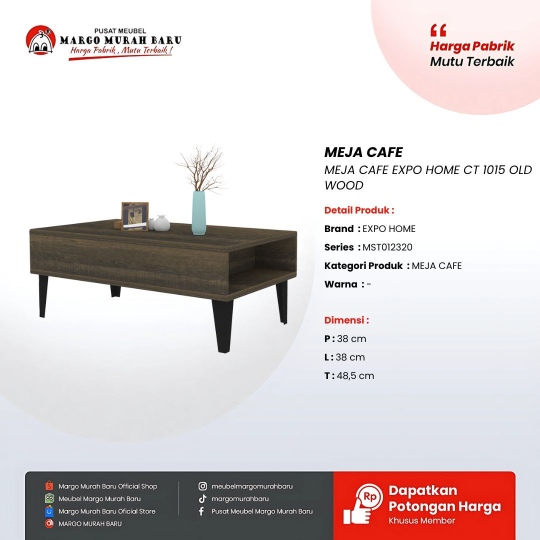 MEJA CAFE EXPO HOME CT 1015