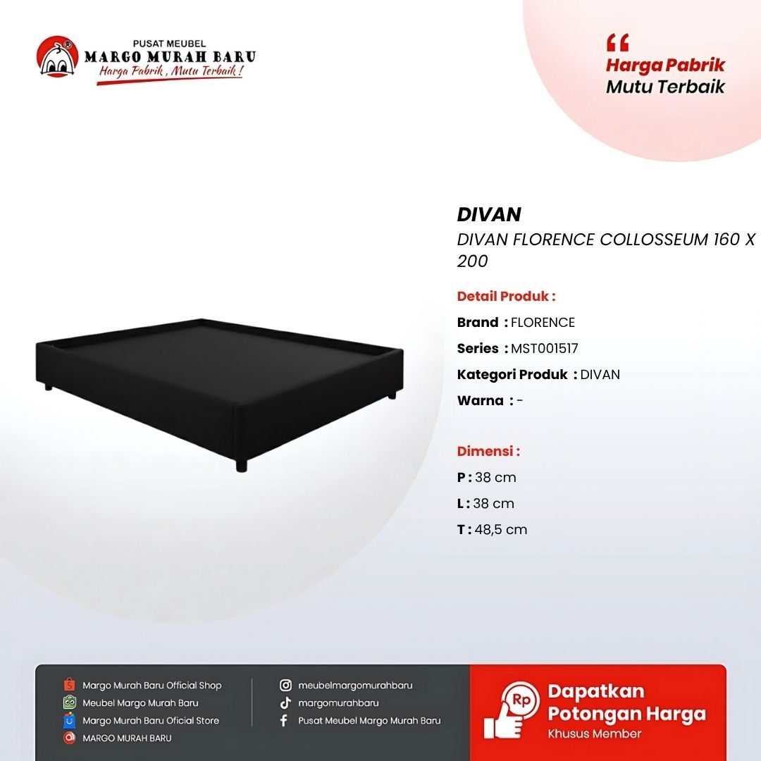 DIVAN FLORENCE COLLOSSEUM