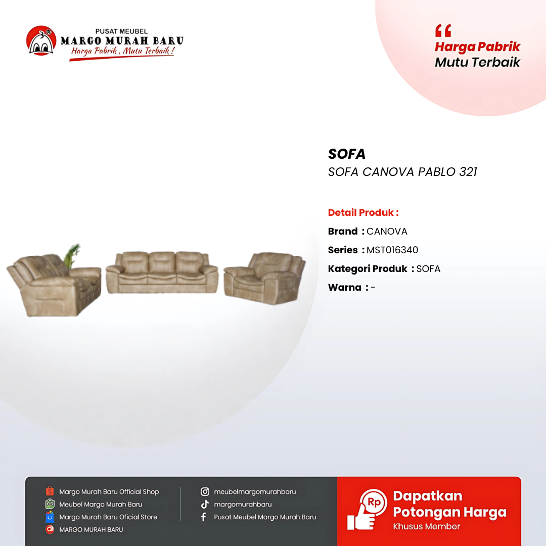 SOFA CANOVA PABLO 321
