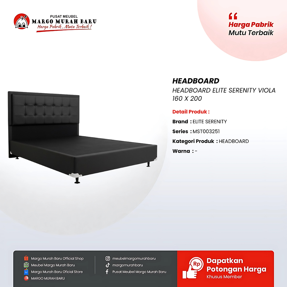 Thumbnail: HEADBOARD ELITE SERENITY VIOLA