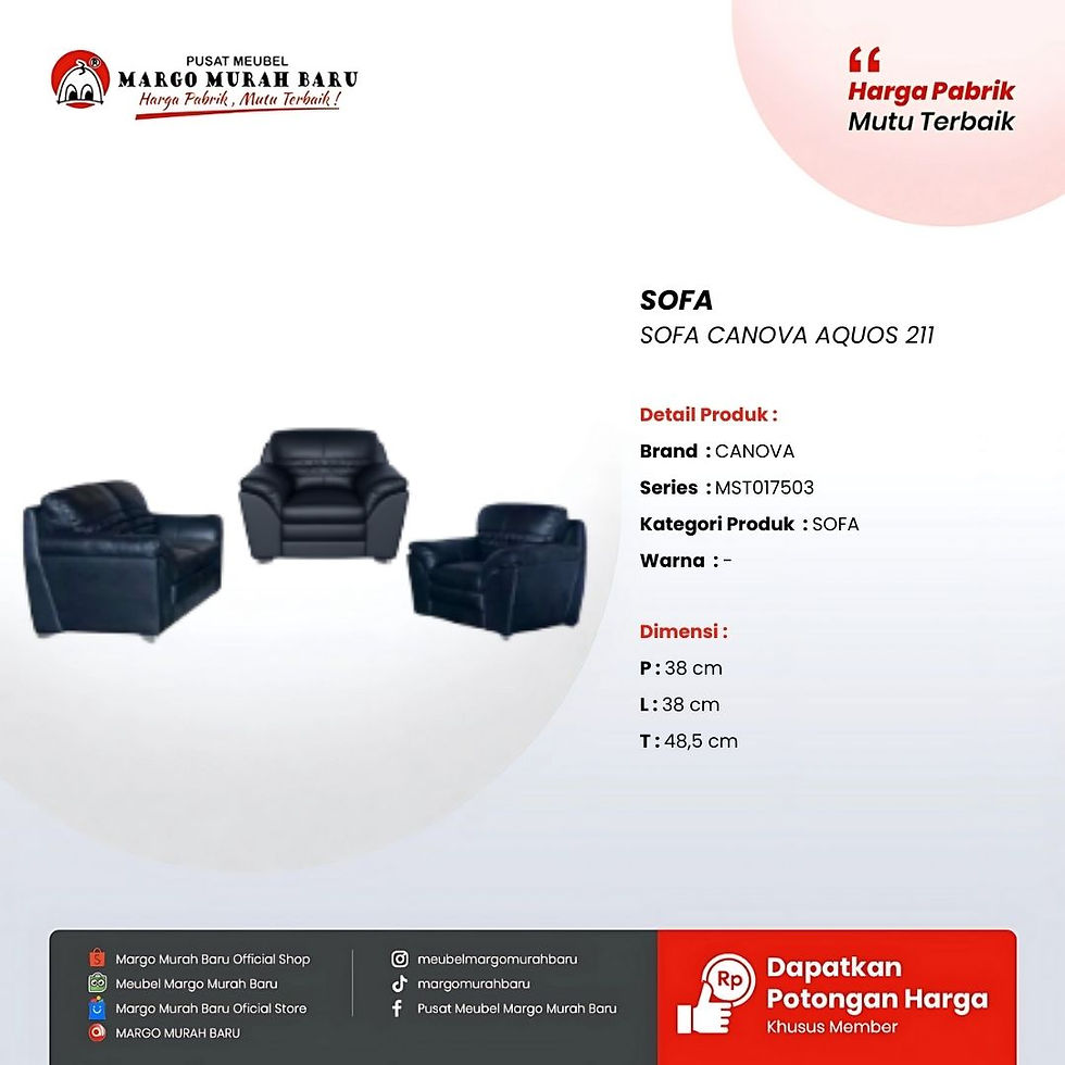 SOFA CANOVA AQUOS 211