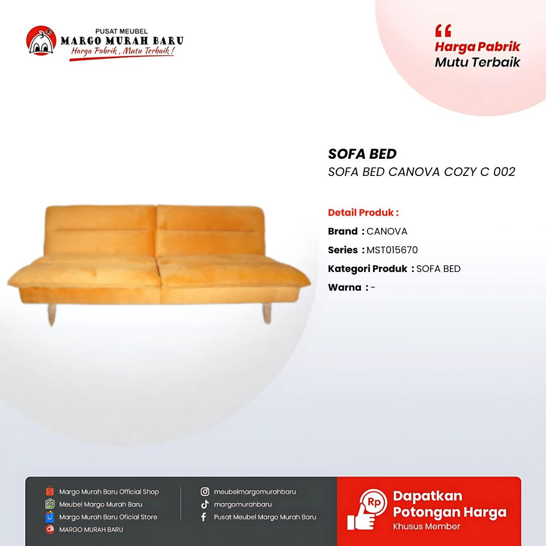 SOFA BED CANOVA COZY C 002