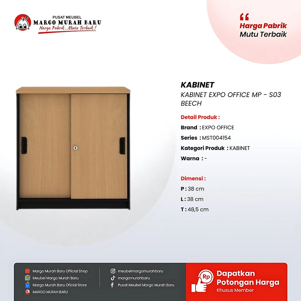 KABINET EXPO OFFICE MP - S03