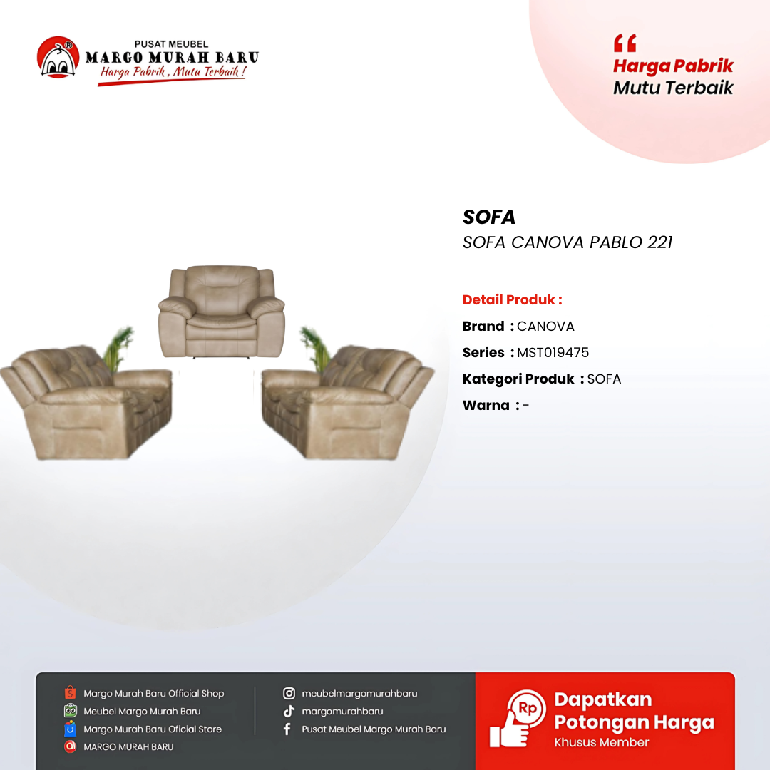 SOFA CANOVA PABLO 221
