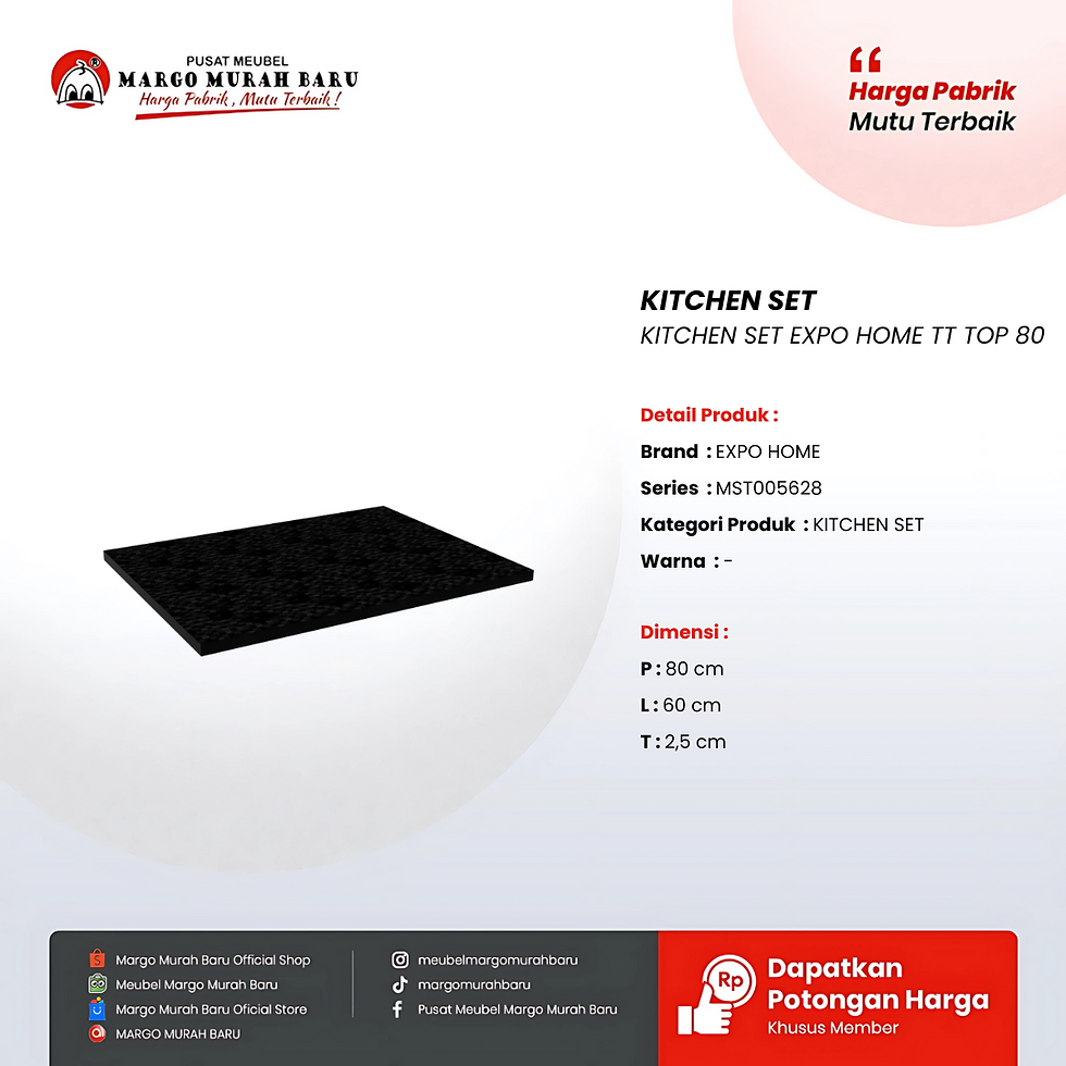 KITCHEN SET EXPO HOME TT TOP 80