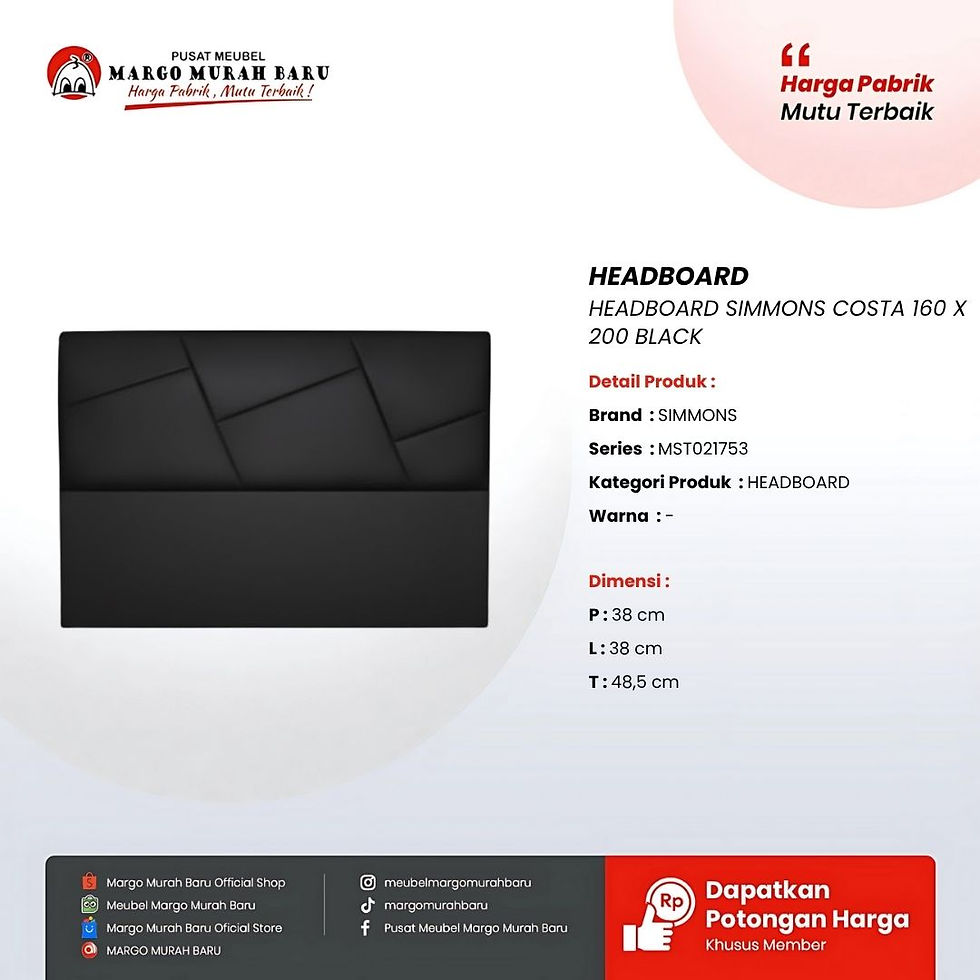 HEADBOARD SIMMONS COSTA