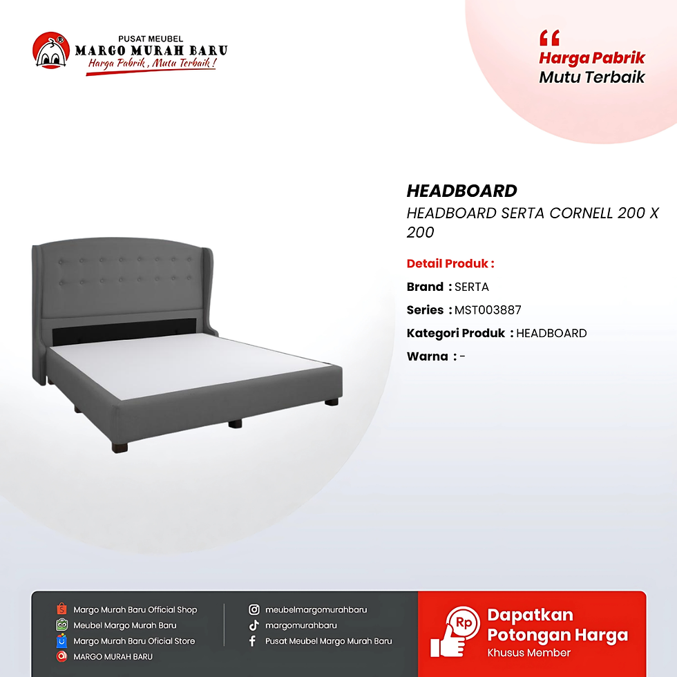 Thumbnail: HEADBOARD SERTA CORNELL