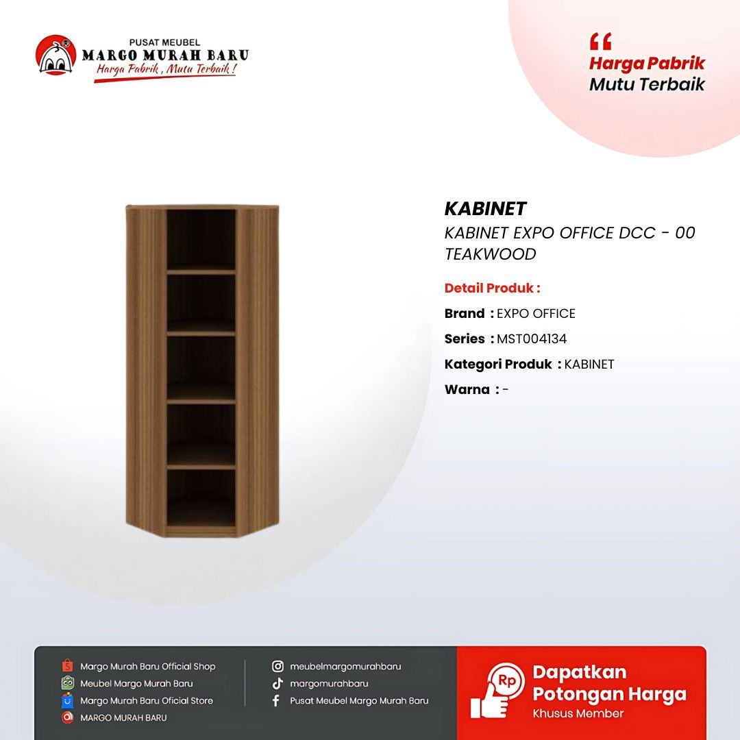 KABINET EXPO OFFICE DCC - 00 TEAKWOOD