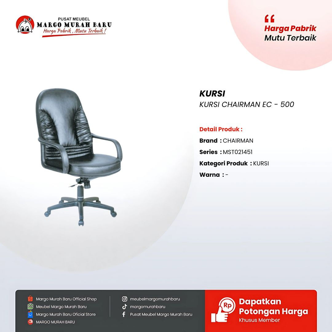 KURSI CHAIRMAN EC - 500