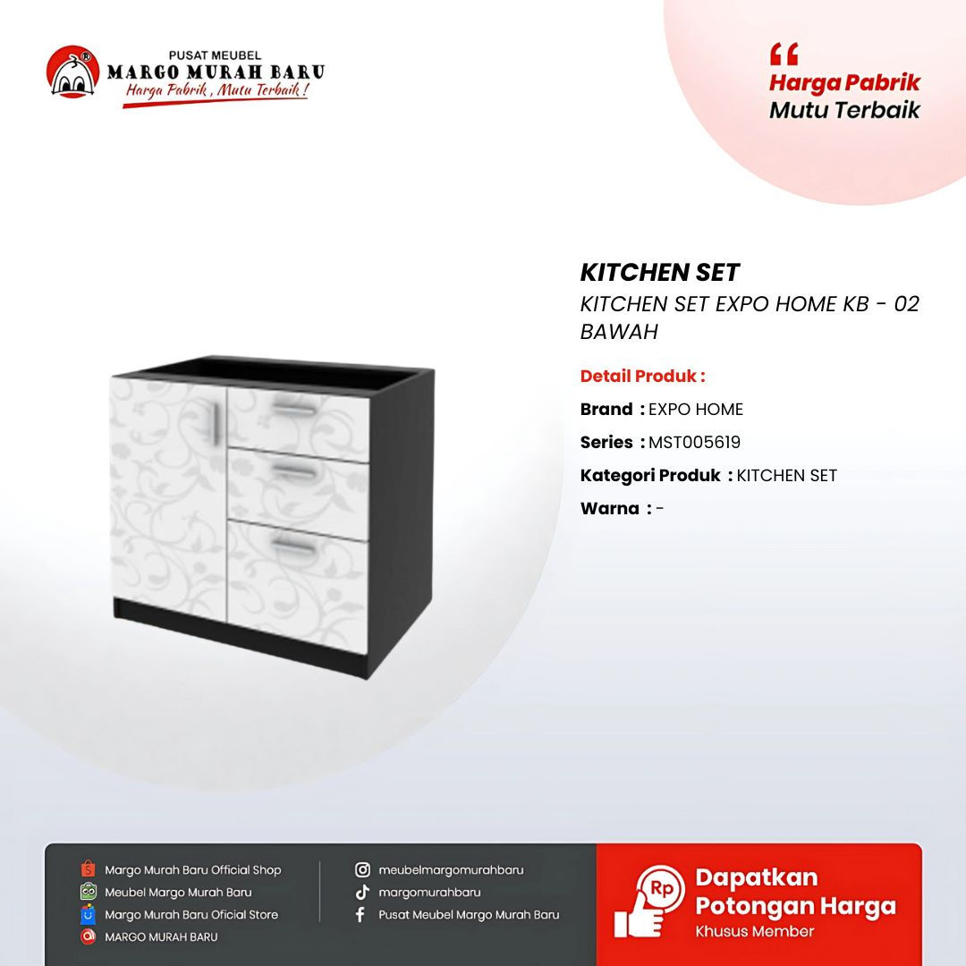 KITCHEN SET EXPO HOME KB - 02 BAWAH