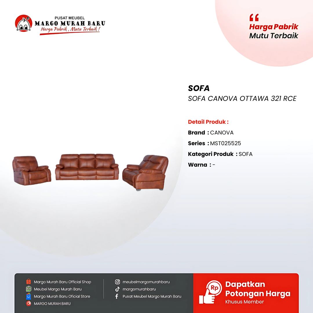 SOFA CANOVA OTTAWA 321 RCE