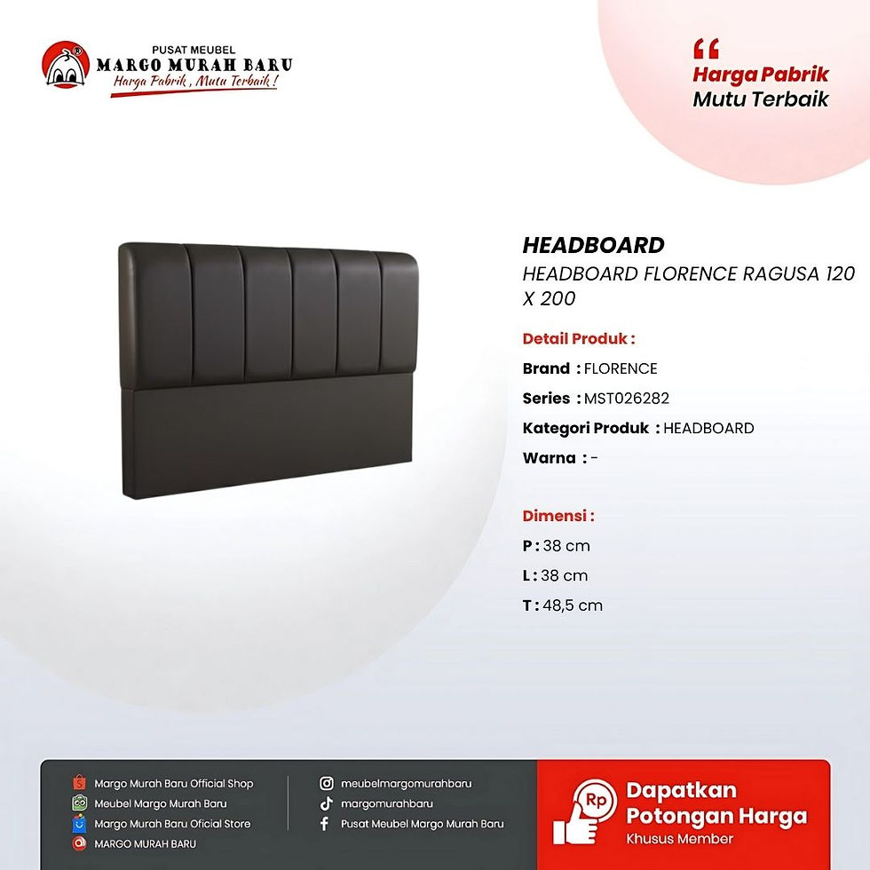 HEADBOARD FLORENCE RAGUSA