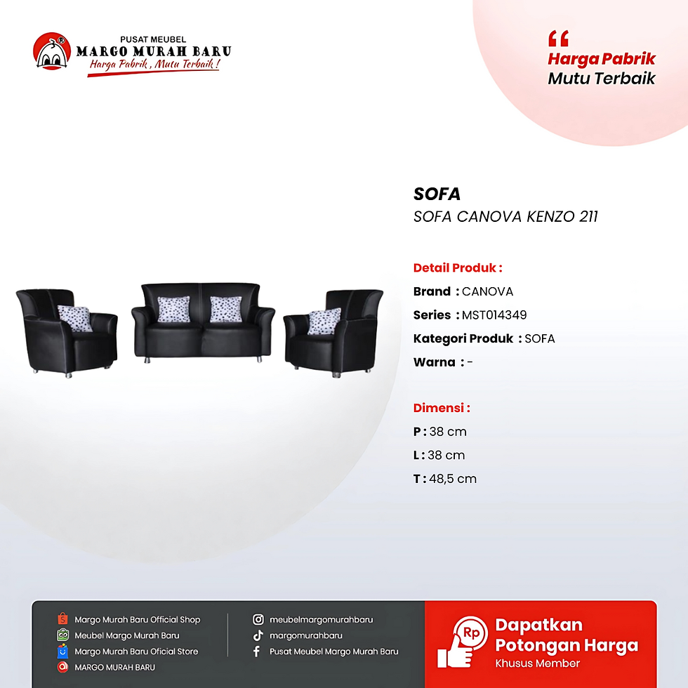 SOFA CANOVA KENZO 211