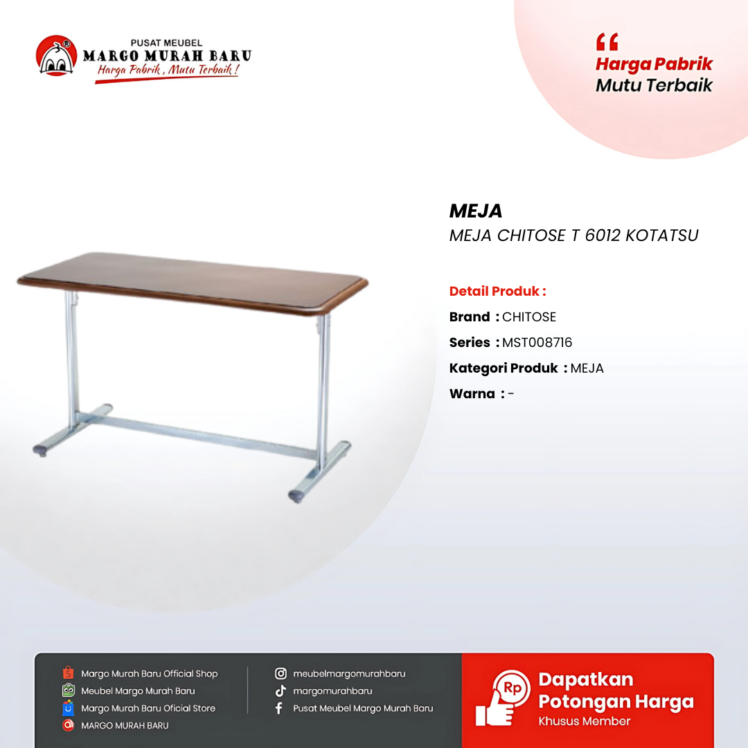 MEJA CHITOSE T 6012 KOTATSU