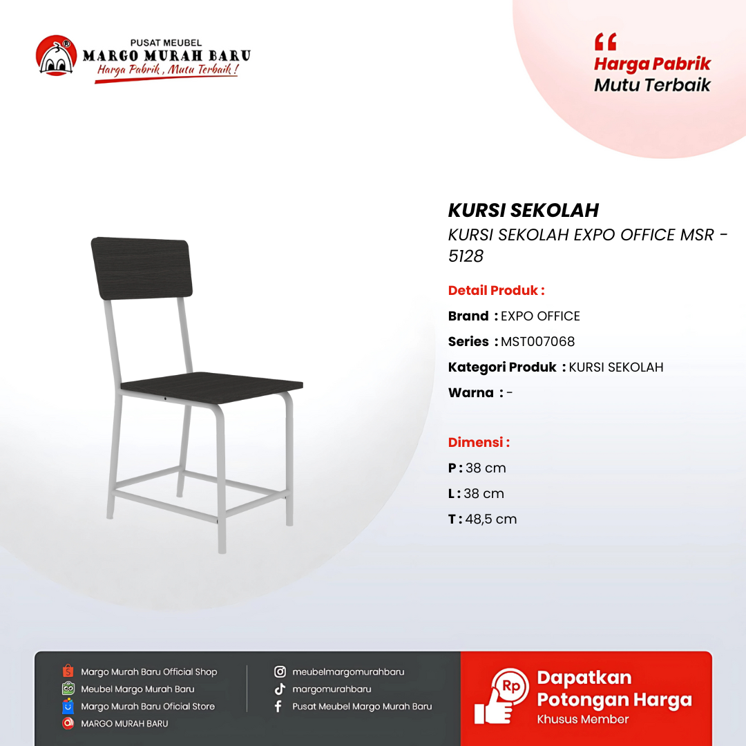 KURSI SEKOLAH EXPO OFFICE MSR - 5128