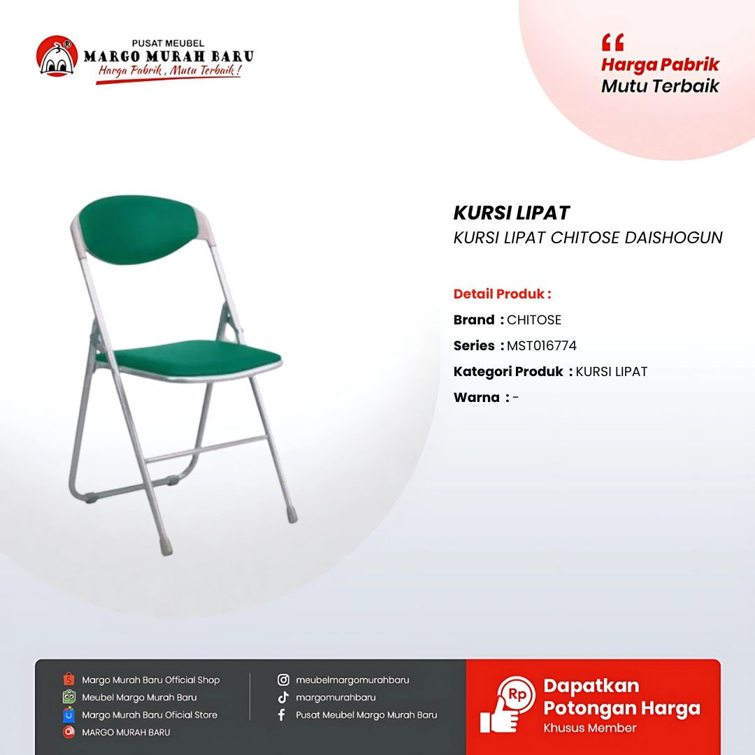 KURSI LIPAT CHITOSE DAISHOGUN