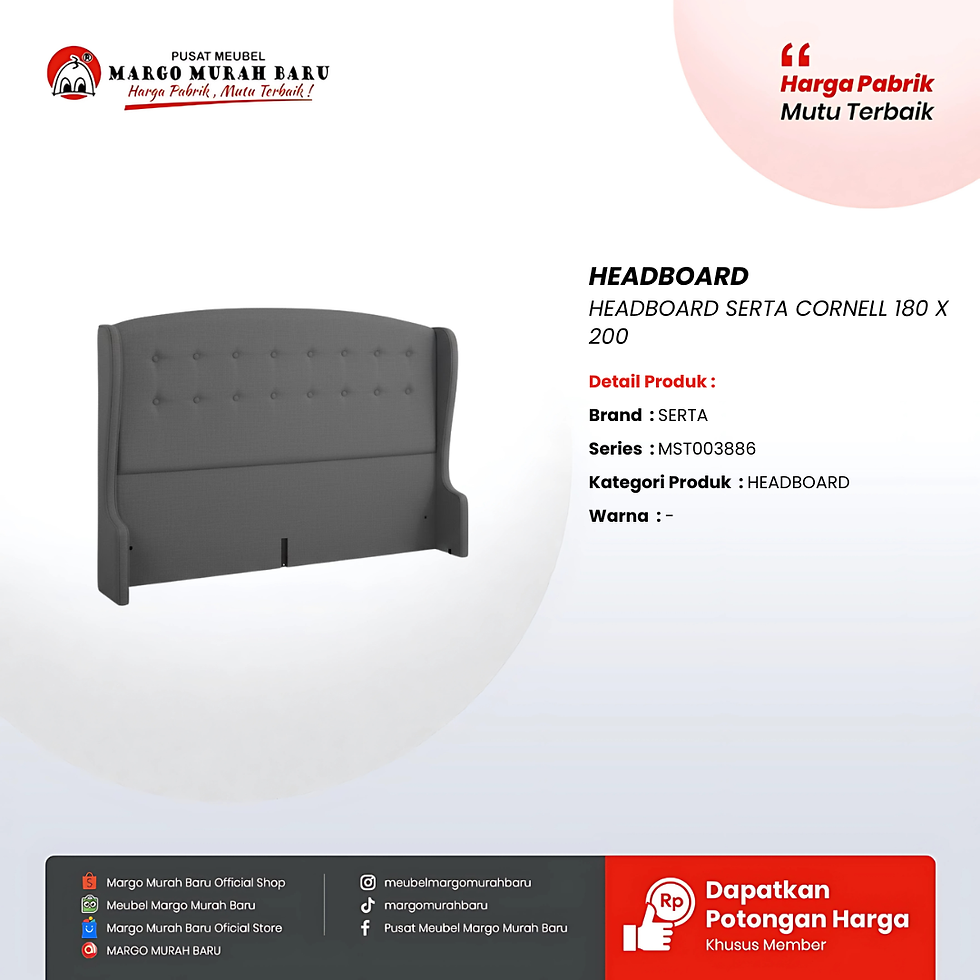 Thumbnail: HEADBOARD SERTA CORNELL