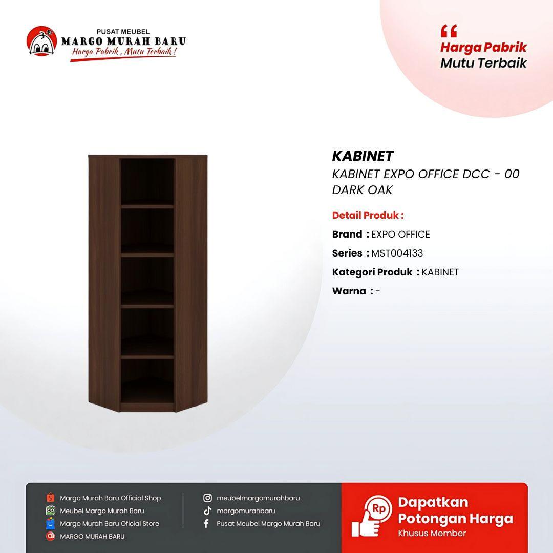 KABINET EXPO OFFICE DCC - 00 DARK OAK