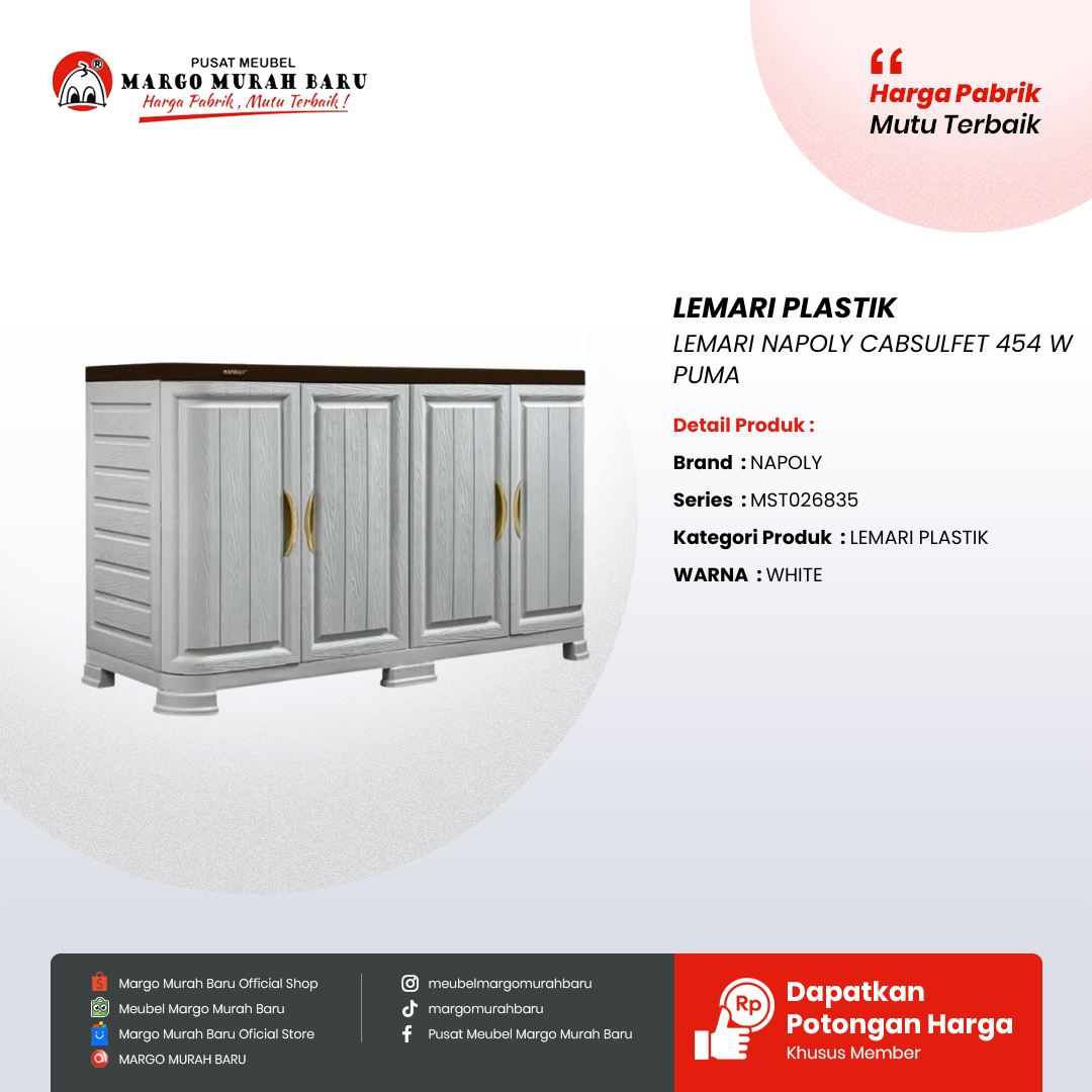 LEMARI NAPOLY CABSULFET 454 W PUMA