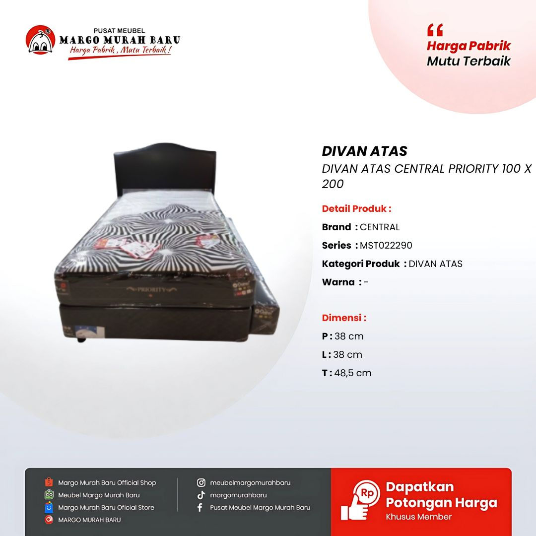 DIVAN ATAS CENTRAL PRIORITY