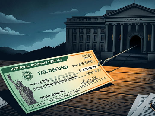 An IRS Tax Refund Mistake Doesn't Mean Free Money
