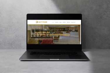 Création site internet sur mesure - Site vitrine KAPTRIUM - Hôtellerie