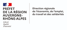 Logo DREETS ARA