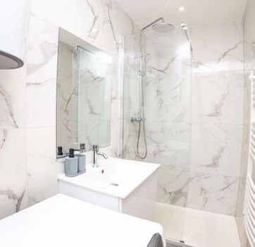 Salle de bain privative chambre 4 - Dreamland House - Location maison Villeneuve-le-Comte