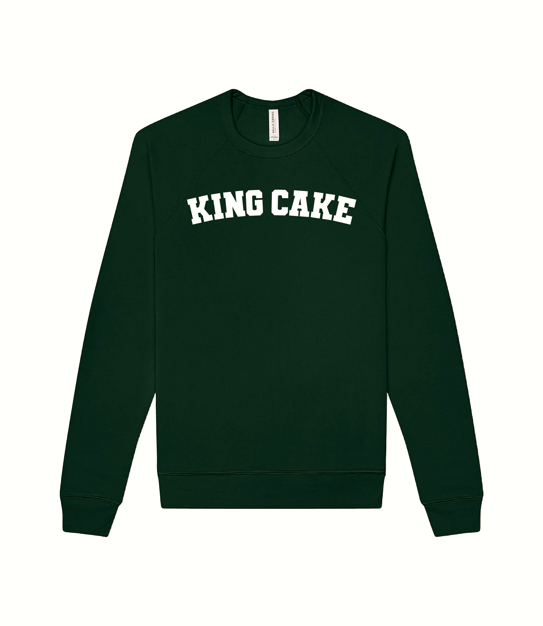 King Cake Sweatshirt (Forest Green)