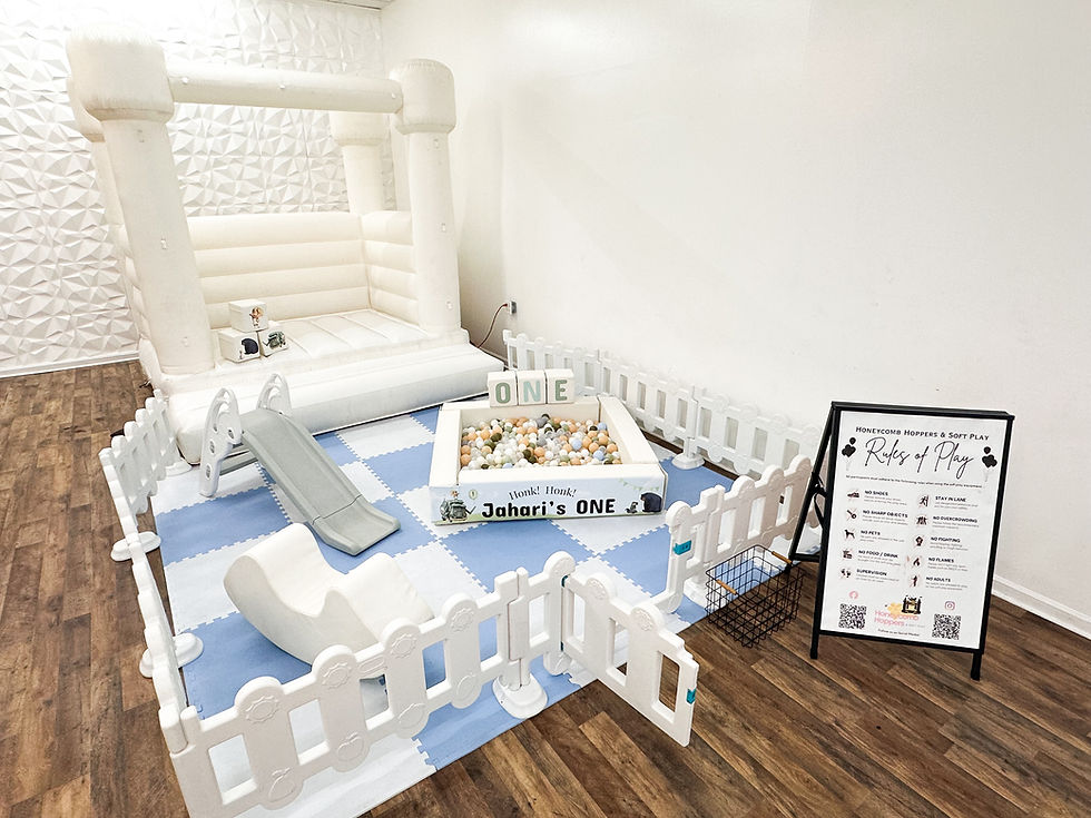 Big Bee White Bounce House Rental