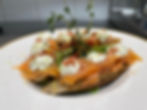 Salade de saumon fumé