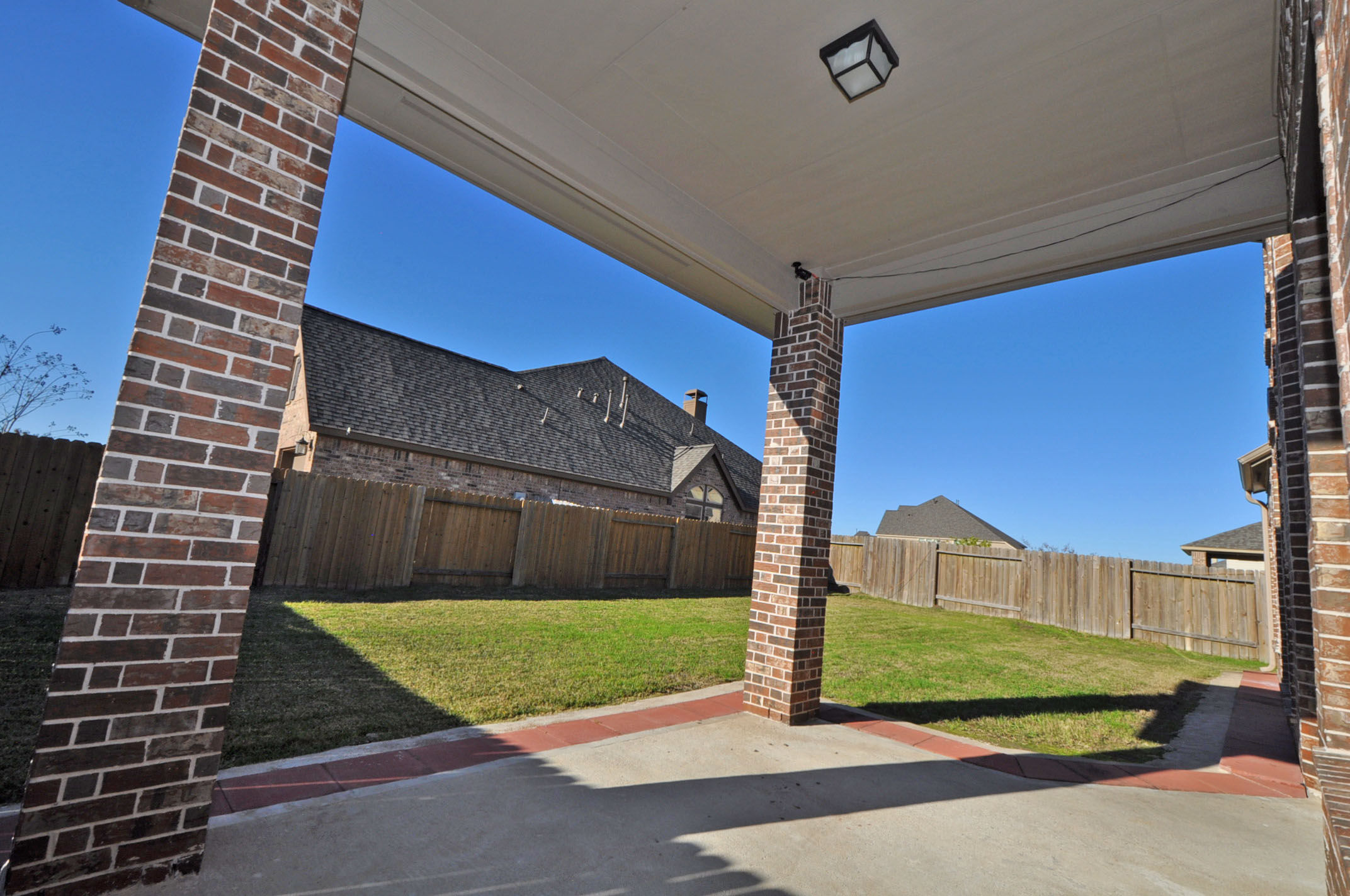 Covered Back Porch