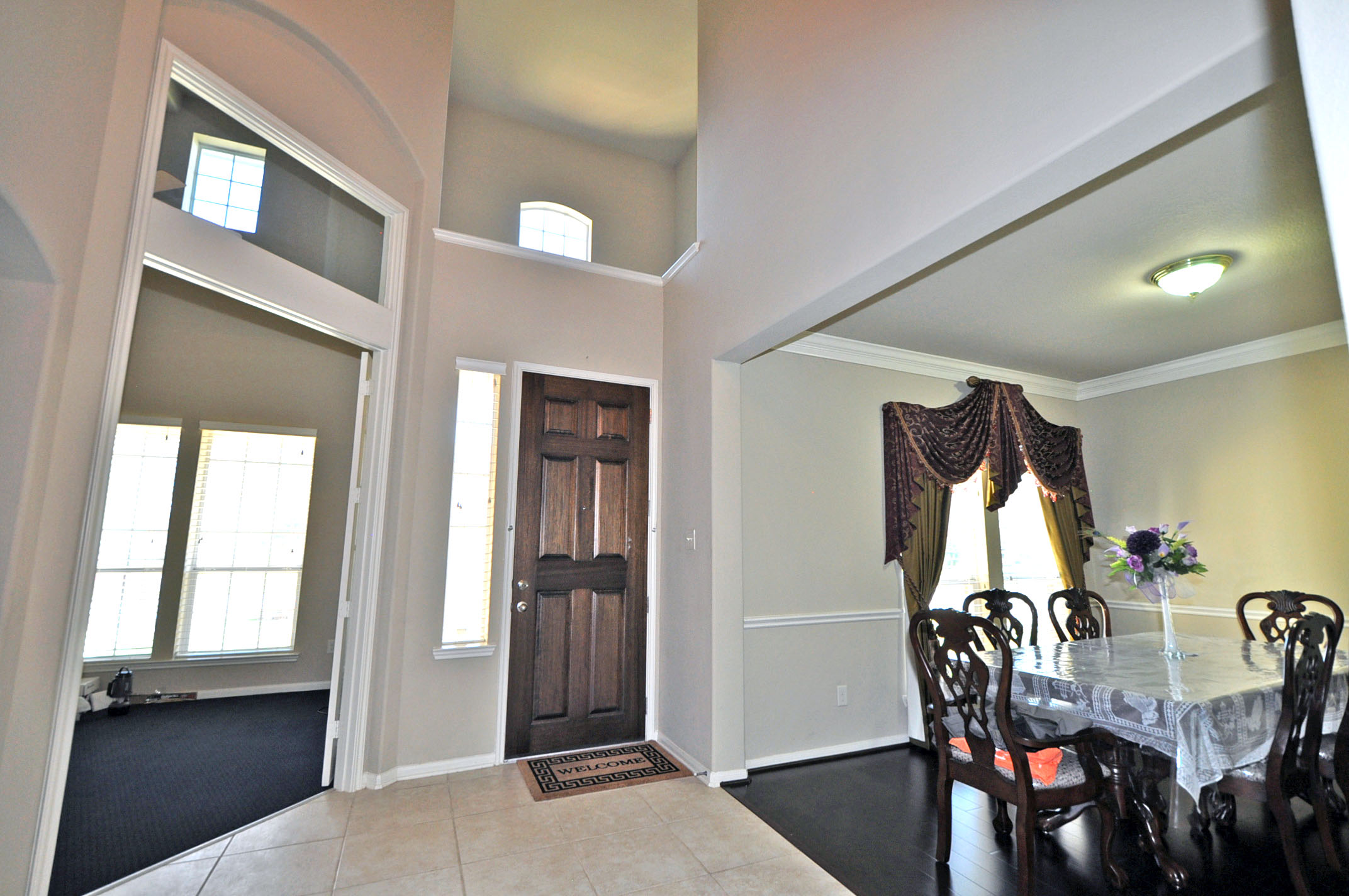 Foyer and Formal Dining Room