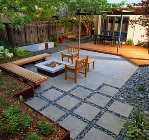 Modern patio design - maximising exterior space