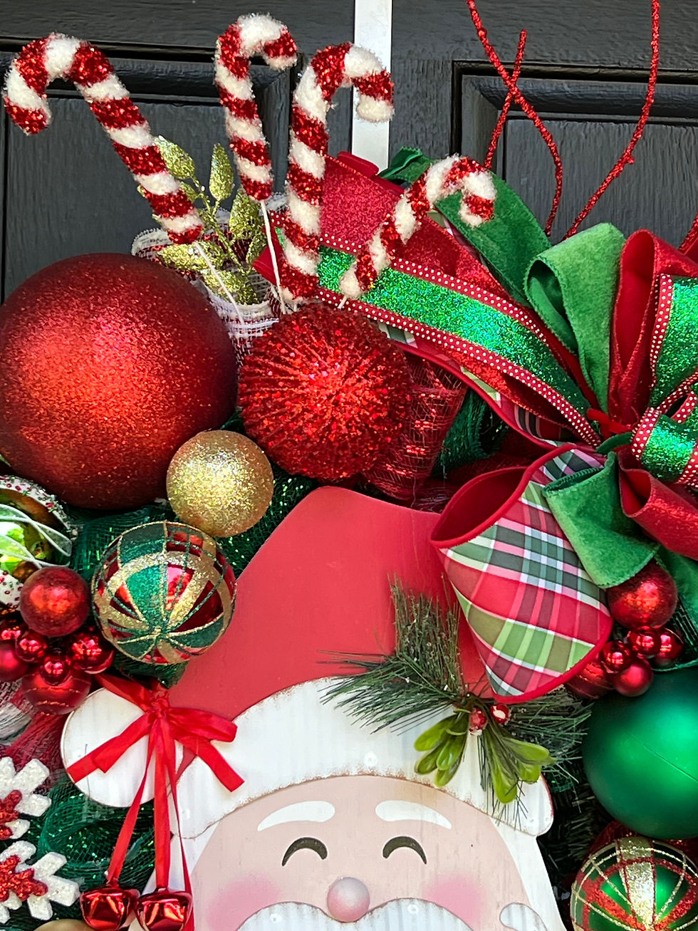 Thumbnail: Jolly Santa Claus Wreath