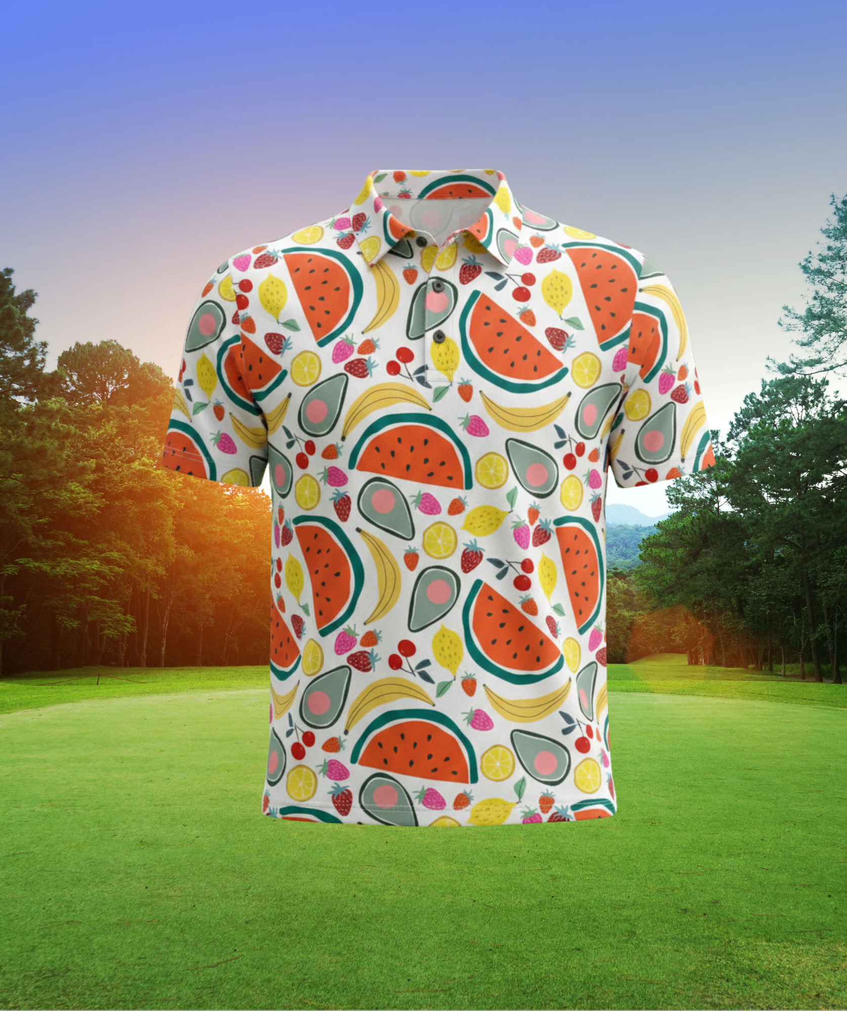 Tropical Tempo Golfer
