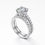 Thumbnail: 3 carat Bridal Ring set