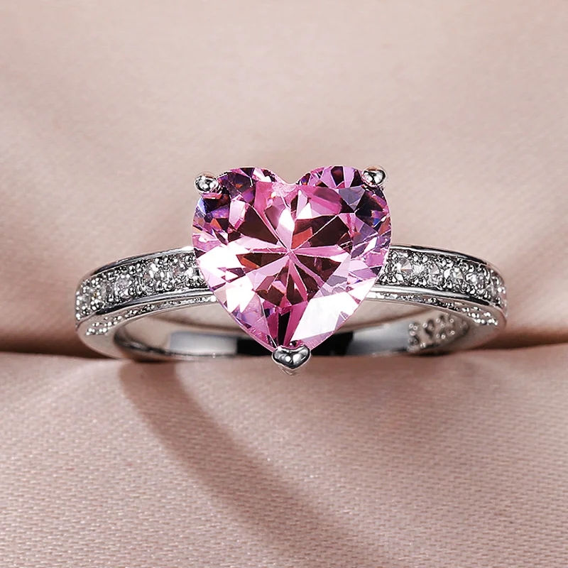 Thumbnail: Pink Heart Ring 