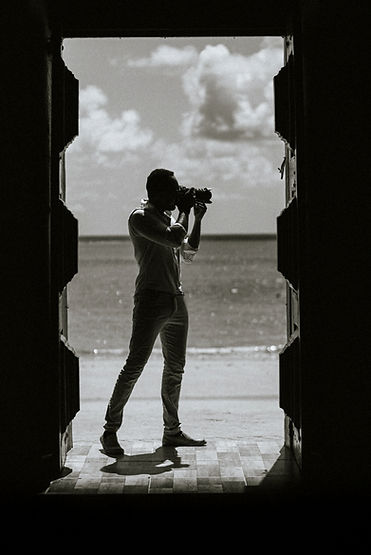 fotografo na praia